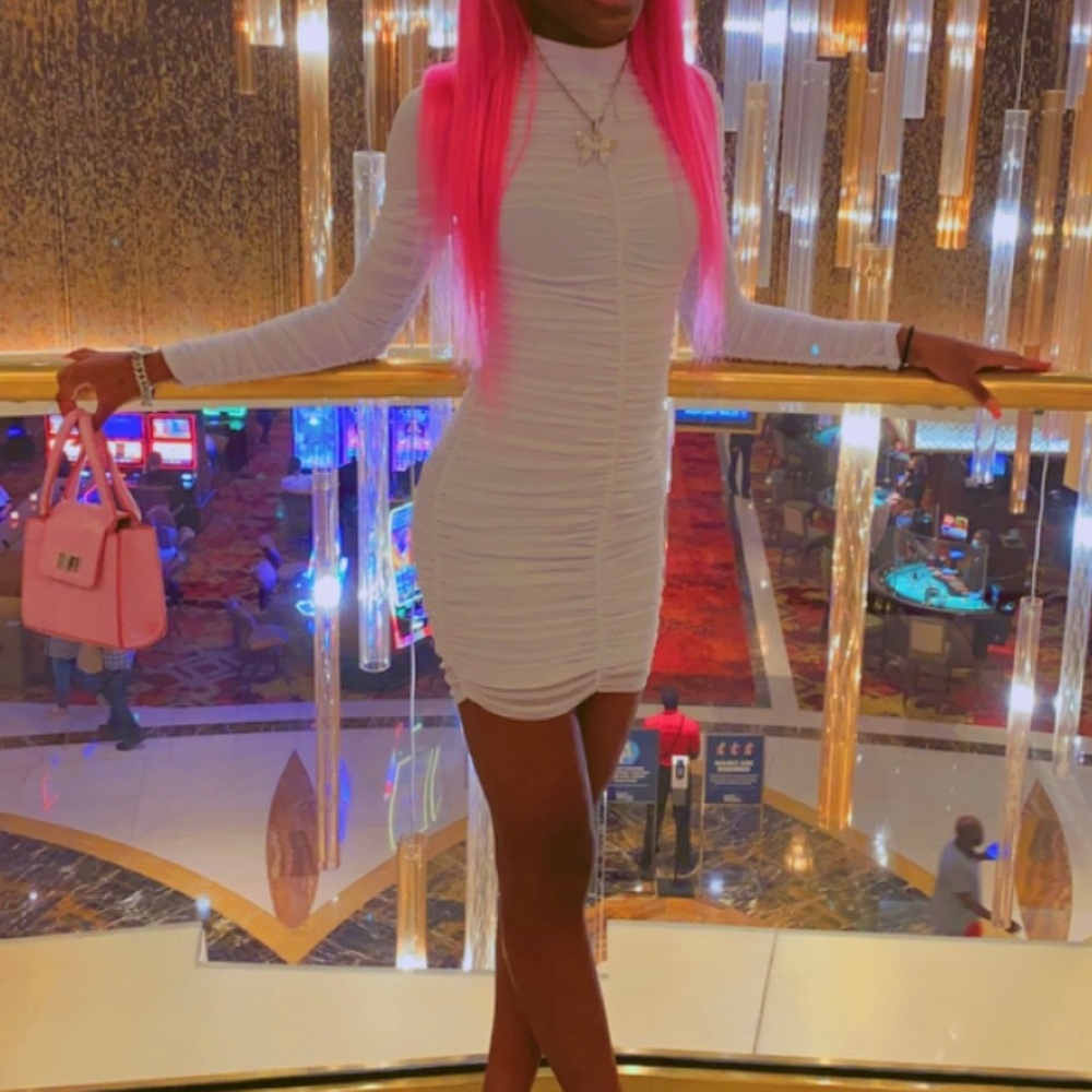 White Fashion Nova dress